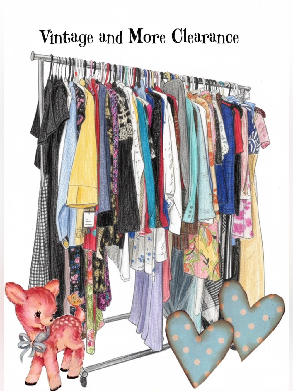Clear the Rack! Making room for my Vintage! - Picture 2 of 12